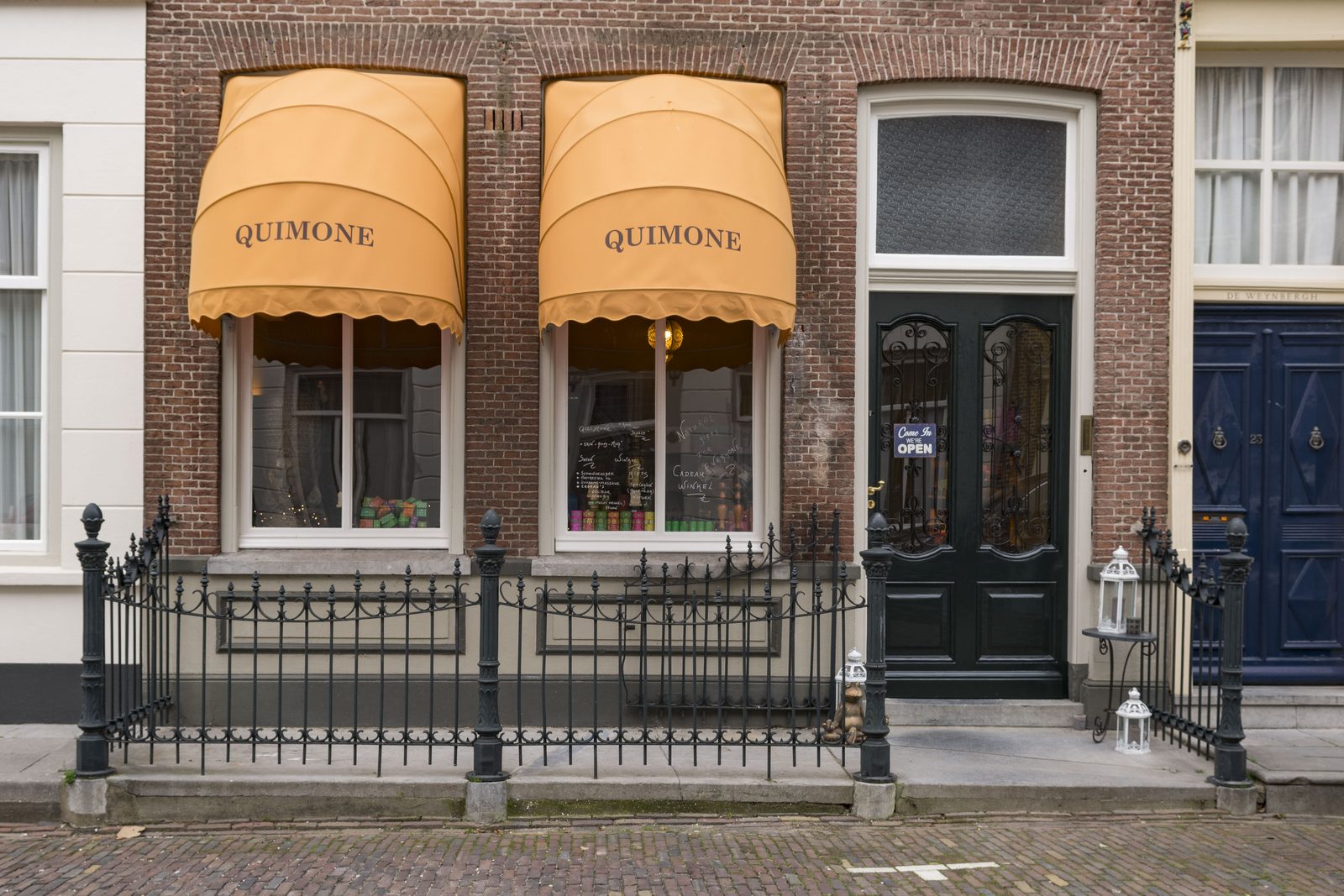 De winkel van Quimone aan de Breestraat 21 in Heusden